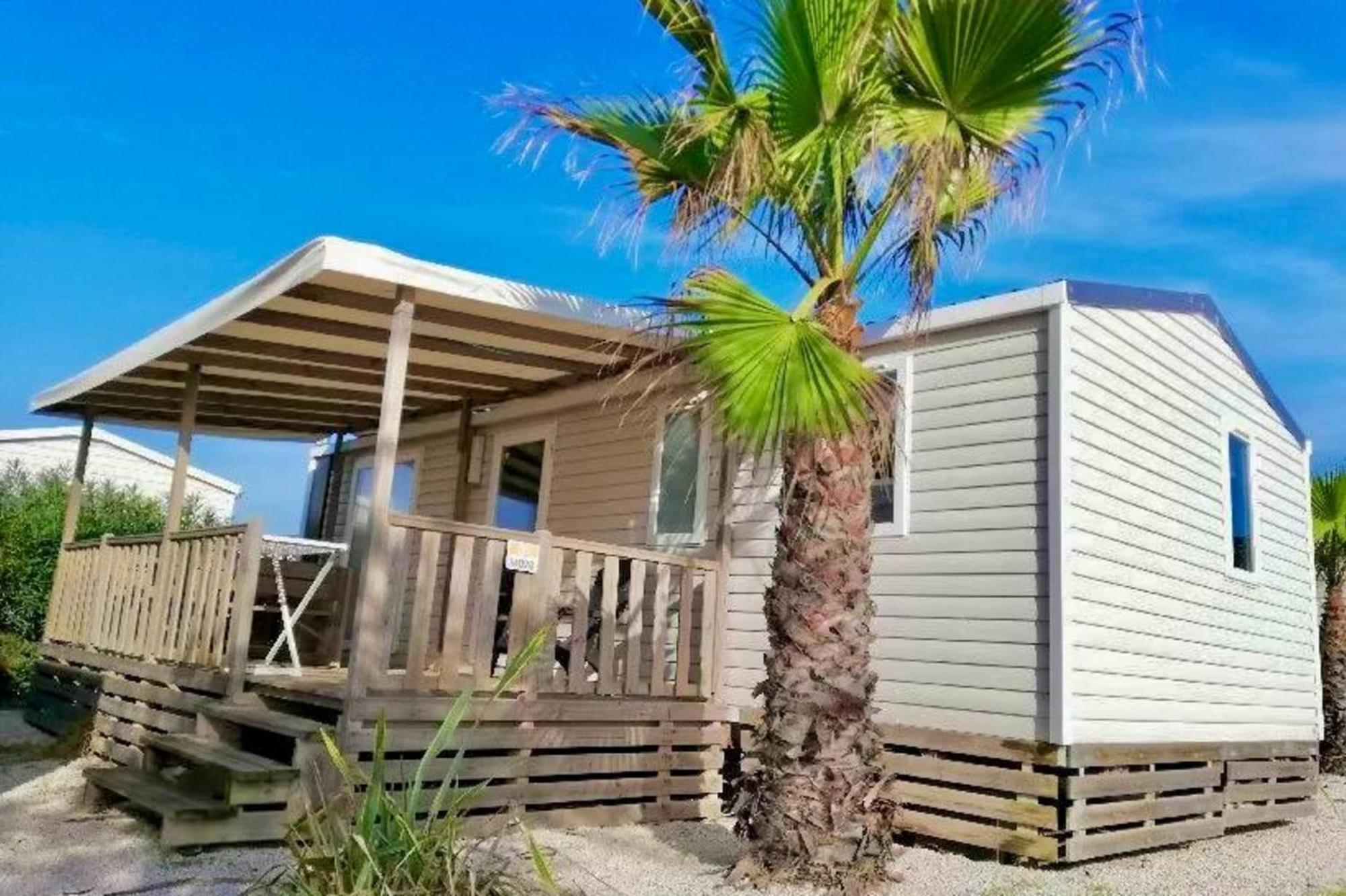 Mobile Home Camping Marvilla Parks Le Petit Mousse M028 Vias Exterior photo